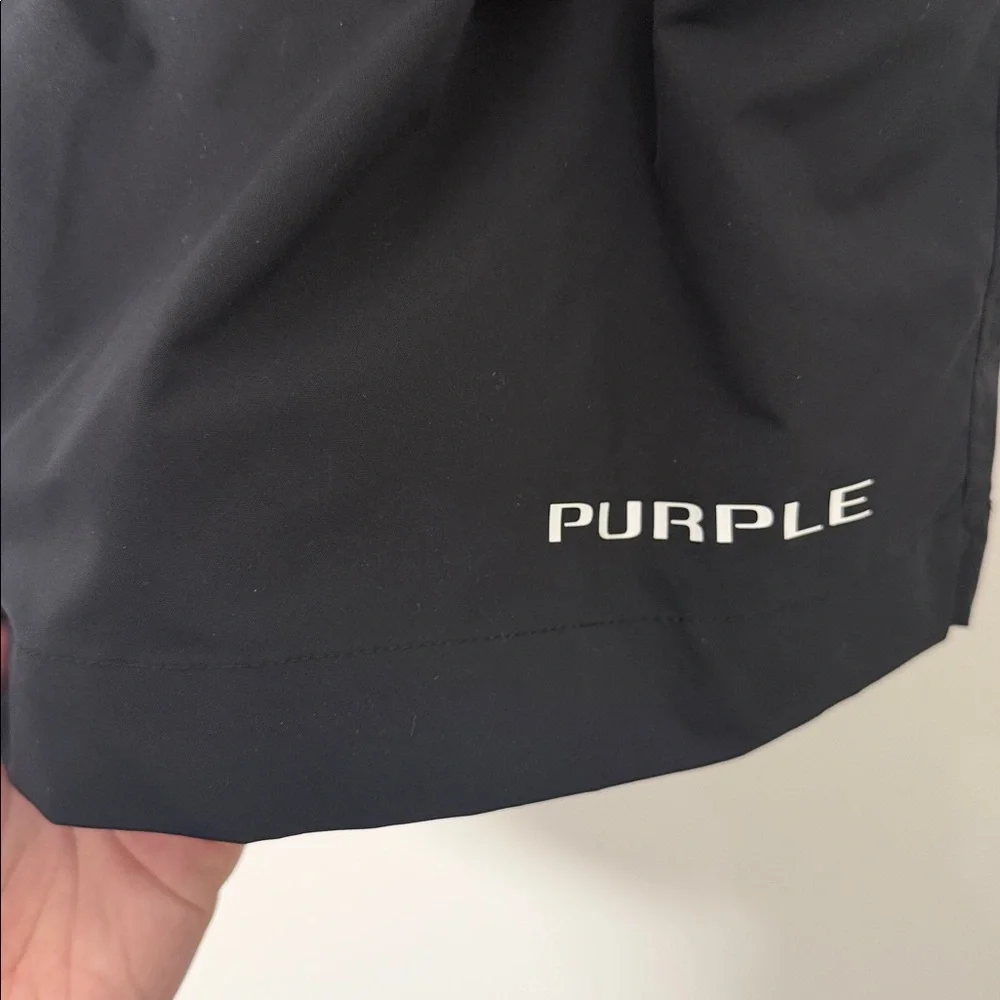 NWT Purple Brand‎ Holographic Swim Shorts size medium In